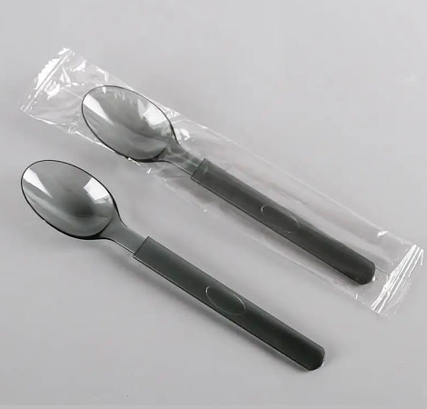 plastic spoon