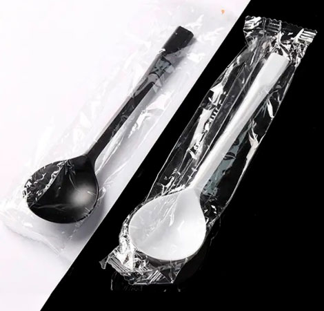 plastic spoon